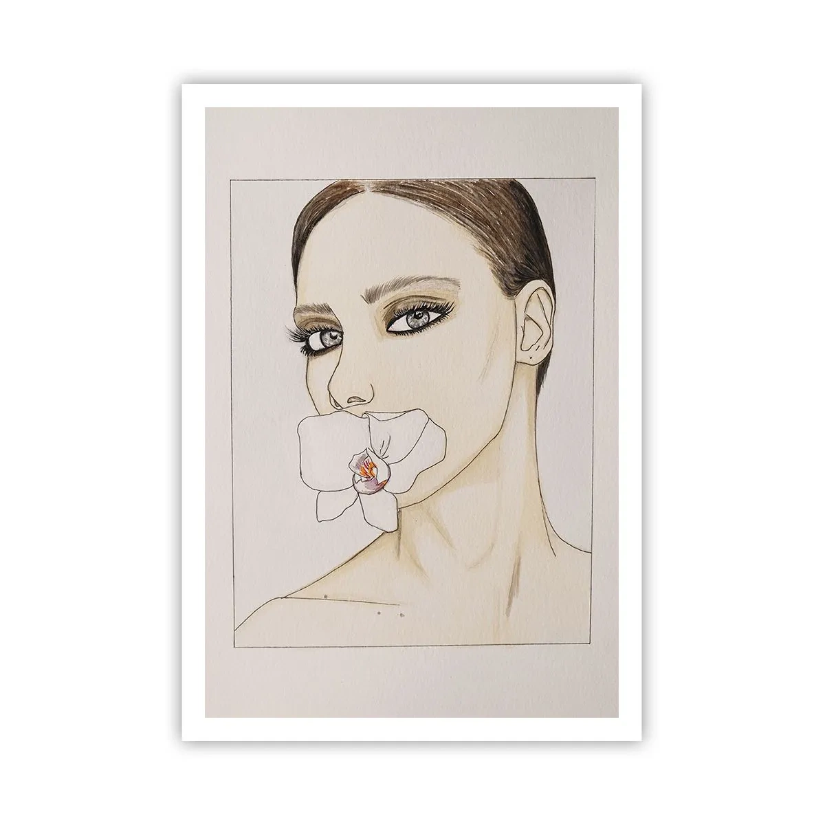 Poster - Symbol of Elegance and Beauty - 70x100 cm