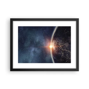 Poster in black frame - In a New Perspective - 40x30 cm