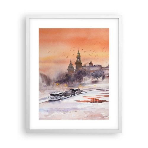 Poster in white frmae - Royal Sunset - 40x50 cm