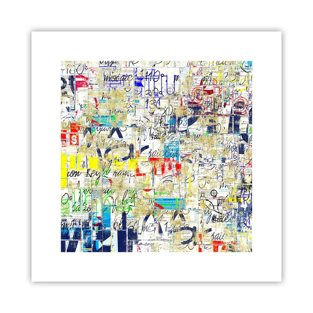 Poster - Feast for the Eyes - 30x30 cm