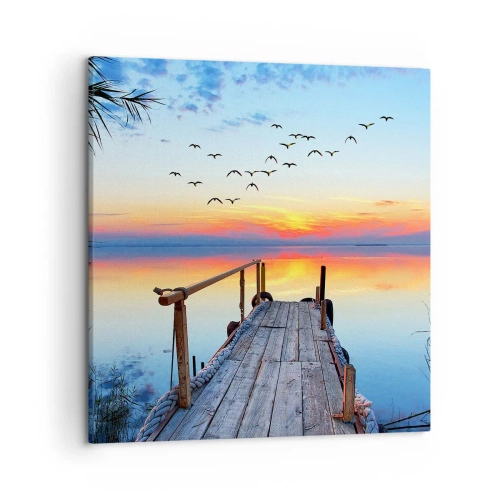 Canvas picture - Time to Come Back… - 50x50 cm