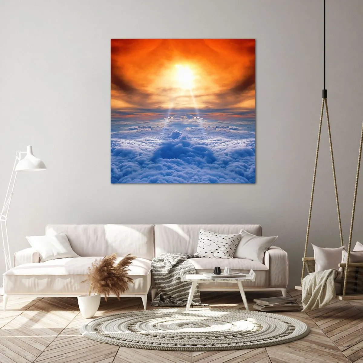 Canvas picture - Mystic Landscape - 50x50 cm