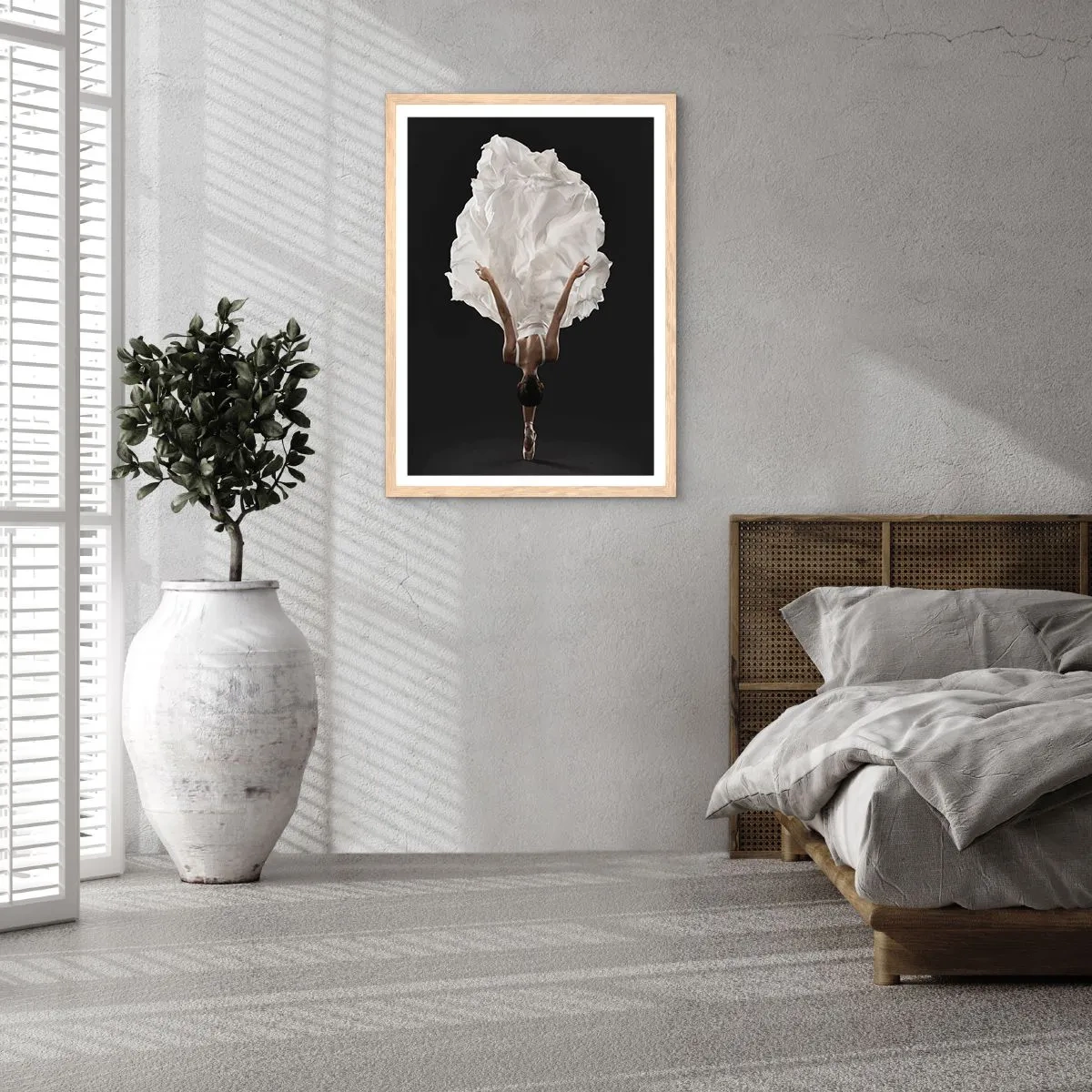 Poster in light oak frame - Amazing Waist - 61x91 cm