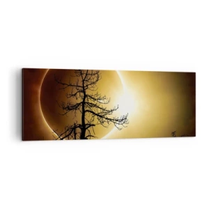 Canvas picture - Total Eclipse - 140x50 cm