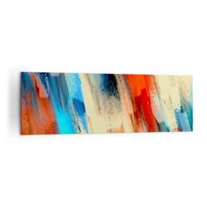Canvas picture - Cascade of Colours - 160x50 cm