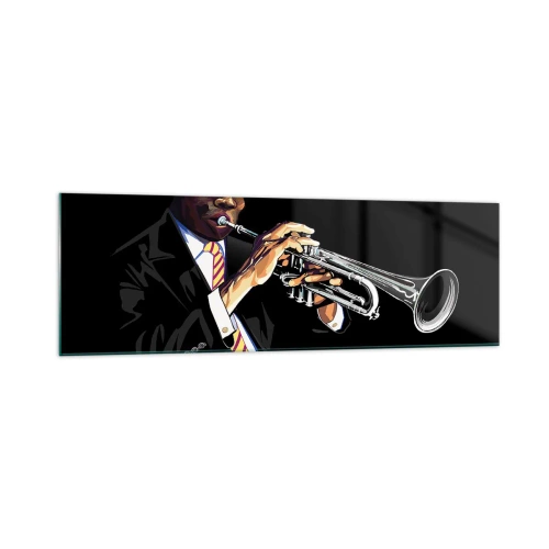 Glass picture - Charm of Old School - 160x50 cm