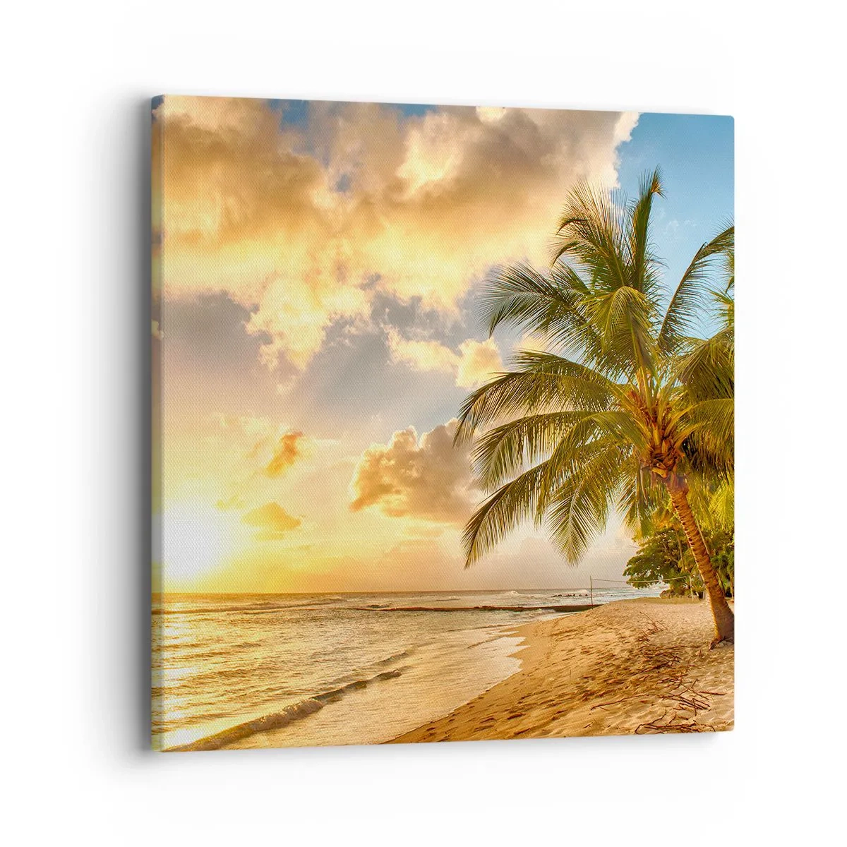 Canvas picture - Eternal Summer, Always Holidays - 40x40 cm