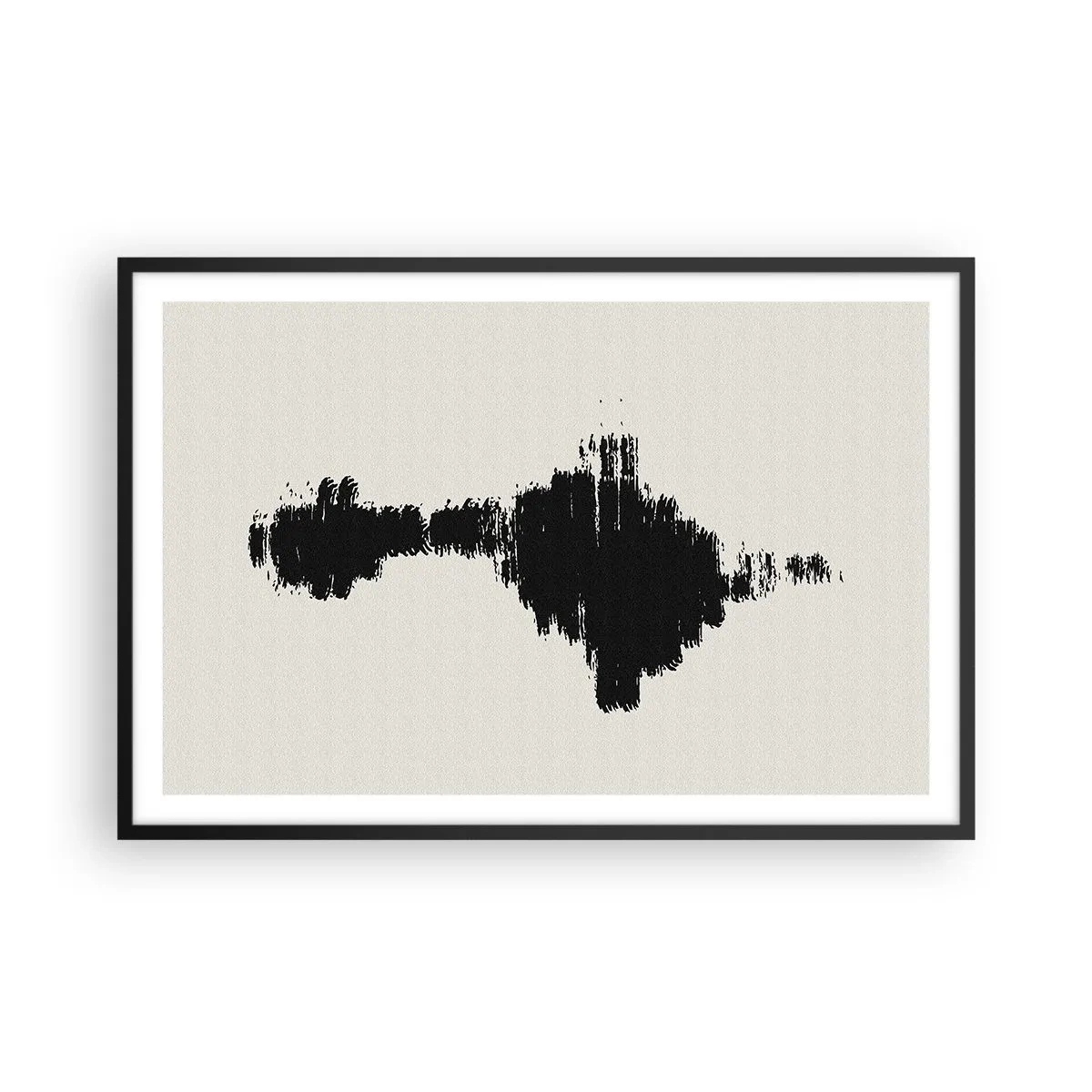 Poster in black frame - Vibrations of Imagination - 91x61 cm