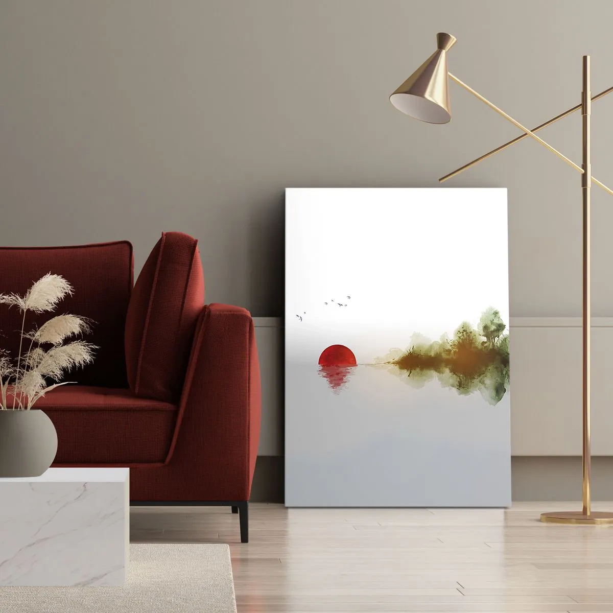 Canvas picture - Promise of Peace - 65x120 cm