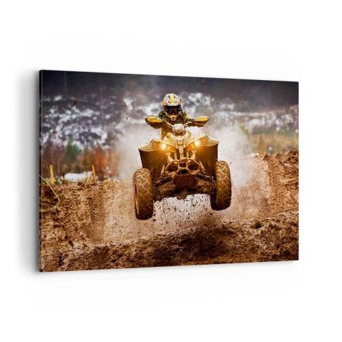 Canvas picture - No Risk No Fun - 120x80 cm