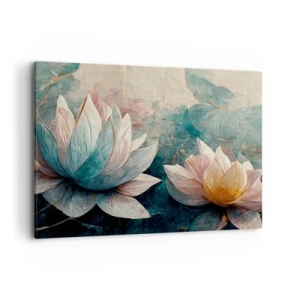 Canvas picture - Stars of the Lake - 100x70 cm