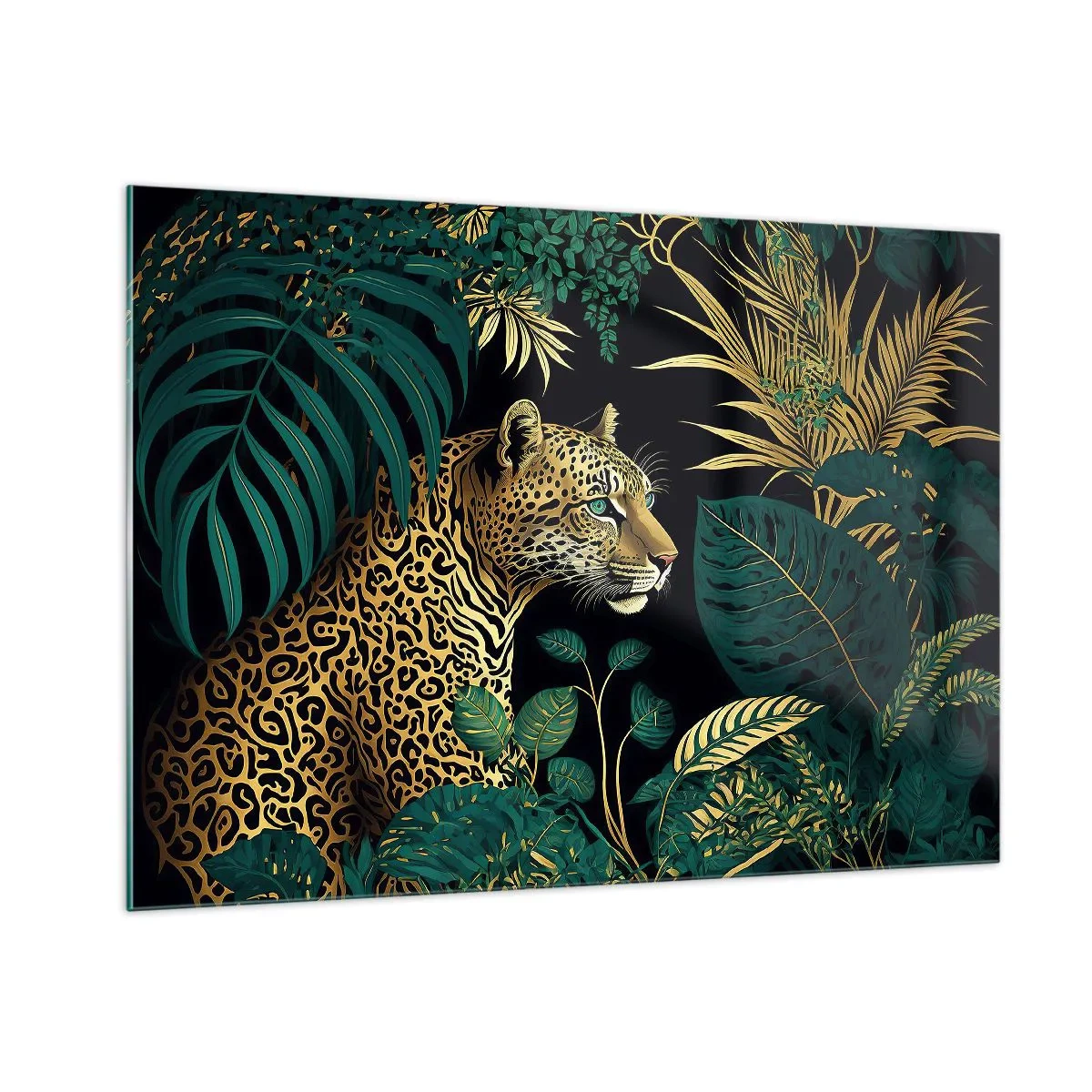 Glass picture - Host in the Jungle - 100x70 cm