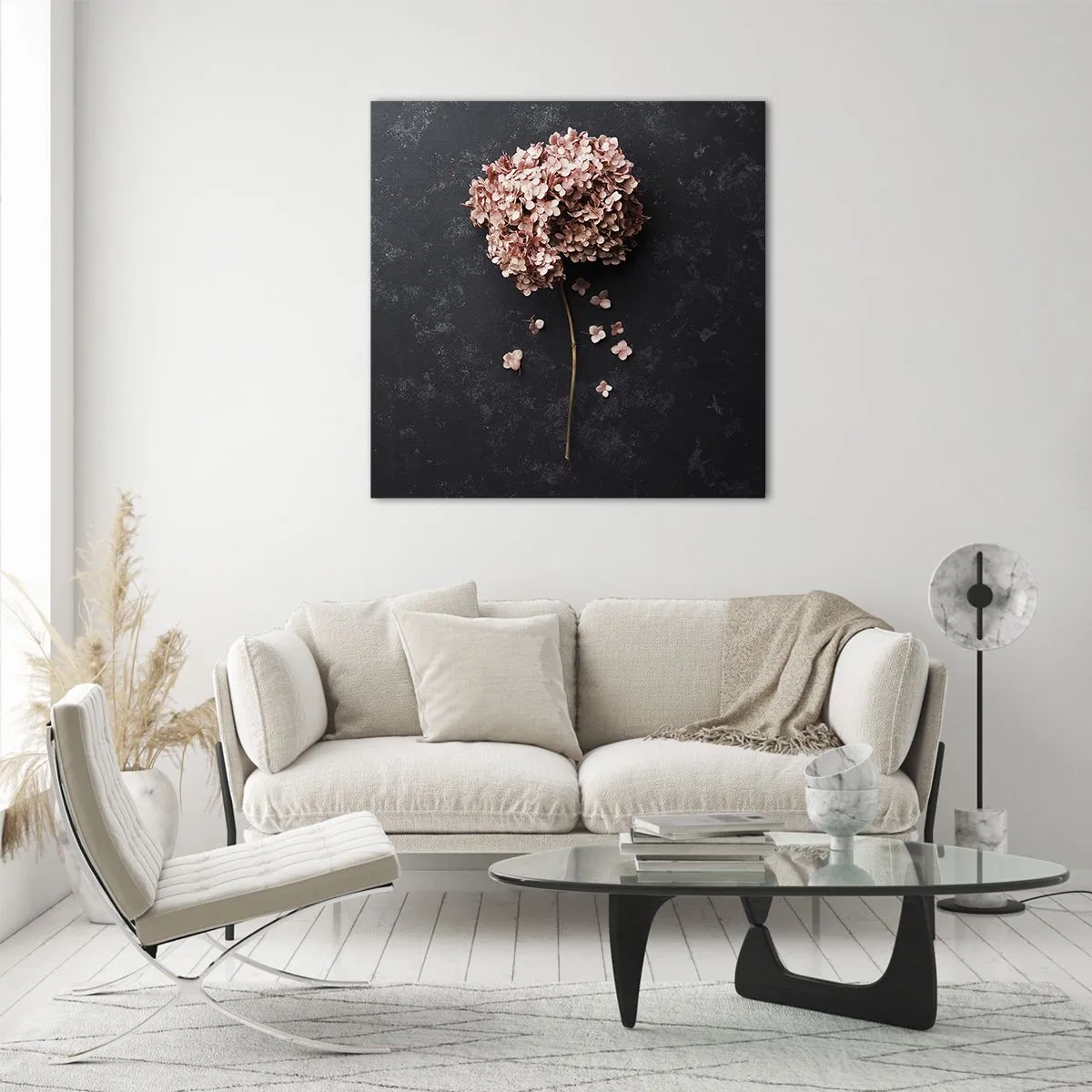 Glass picture - Trully Romantic Sign - 70x70 cm