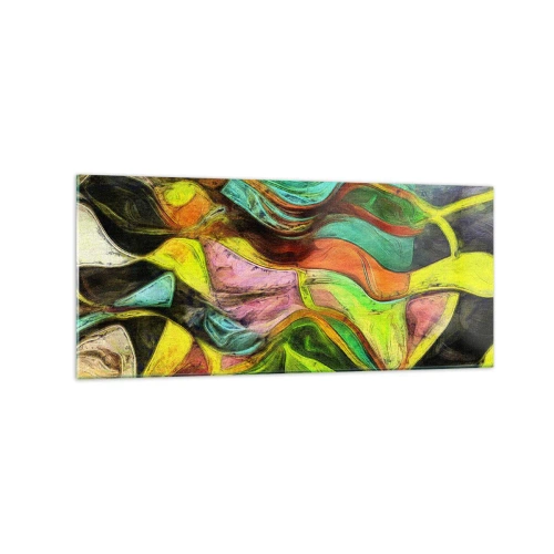 Glass picture - Movement Is Life - 120x50 cm