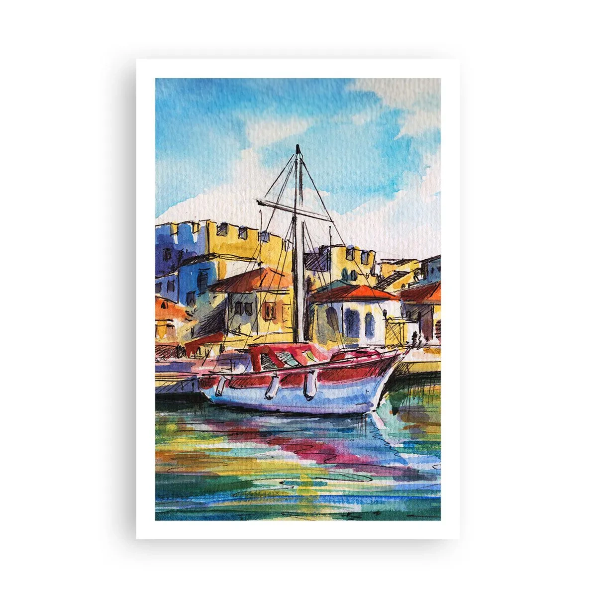 Poster - Rainbow Afternoon - 61x91 cm