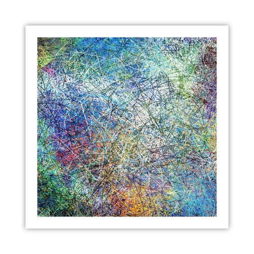 Poster - It's Not So Simple - 60x60 cm