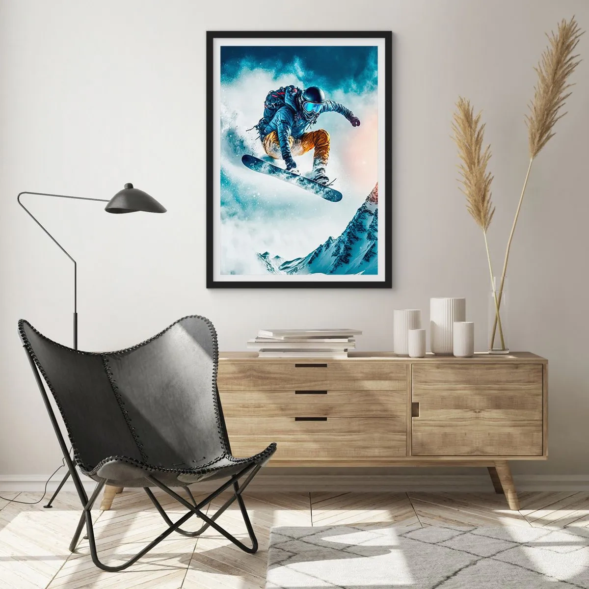 Poster in black frame - Extreme Emotions - 61x91 cm