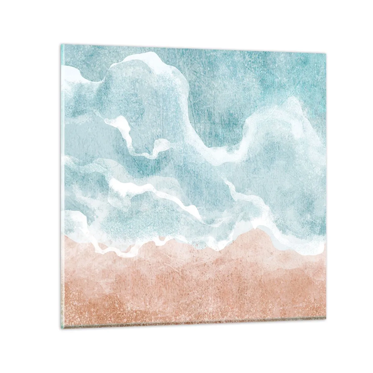 Glass picture - Cloudy Abstract - 40x40 cm
