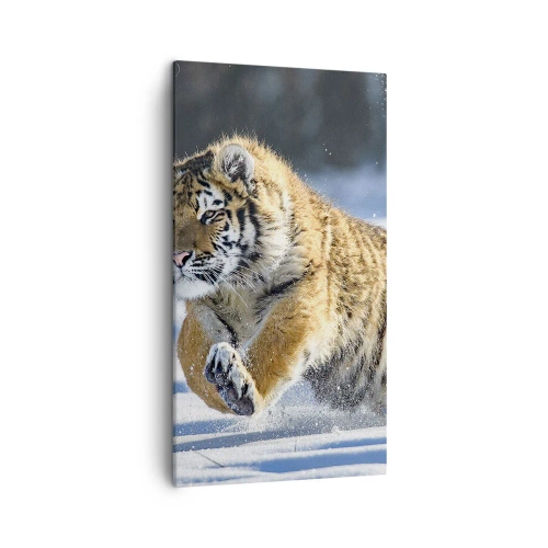 Canvas picture - God of Siberian Taiga - 45x80 cm
