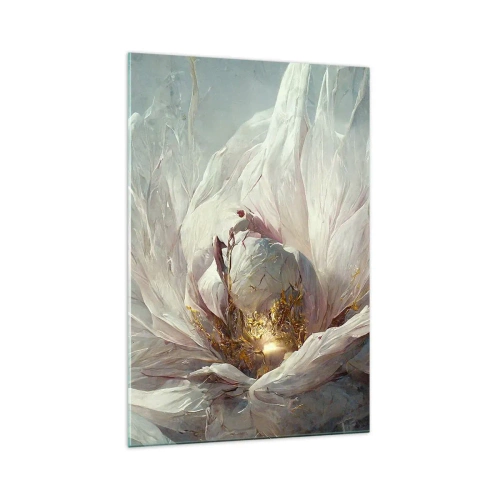 Glass picture - It Blooms Once Every Hunderd Years - 70x100 cm
