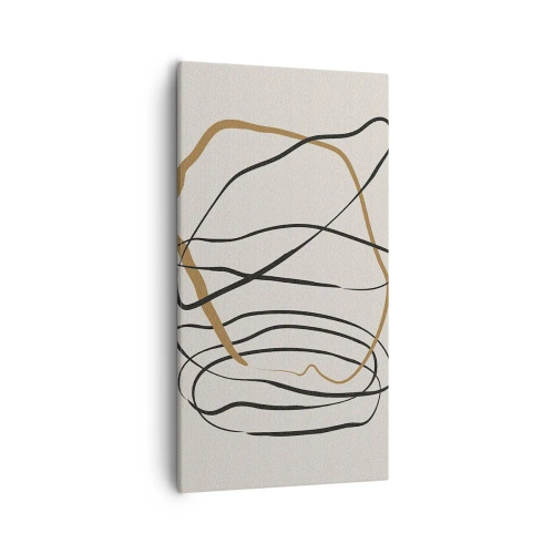 Canvas picture - Composition - Dance of Possession - 55x100 cm