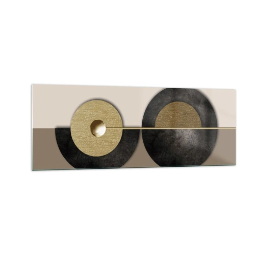 Glass picture - Variations on Wheel - 140x50 cm