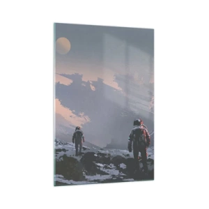 Glass picture - Under an Unknown Star - 70x100 cm