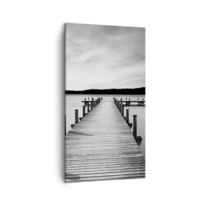 Canvas picture - Lake of Peace - 45x80 cm