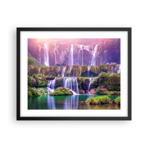 Poster in black frame - Stairway to Heaven - 50x40 cm