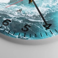 Clock face with numbers