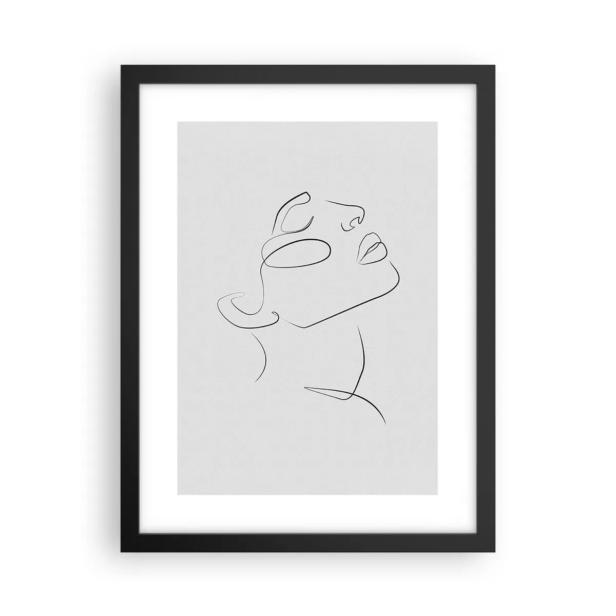 Poster in black frame - Meanders of a Dream - 30x40 cm