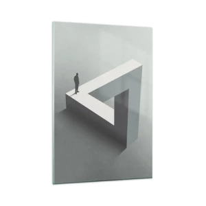 Glass picture - And Yet It Is Possible - 80x120 cm