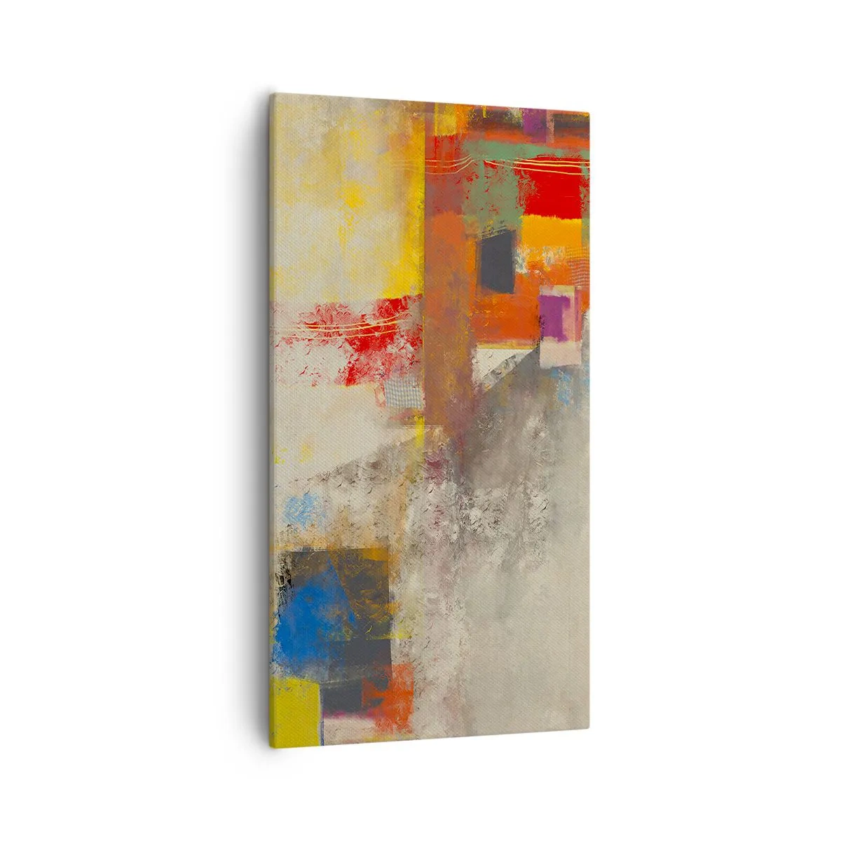 Canvas picture - Geometry of Colours - 55x100 cm