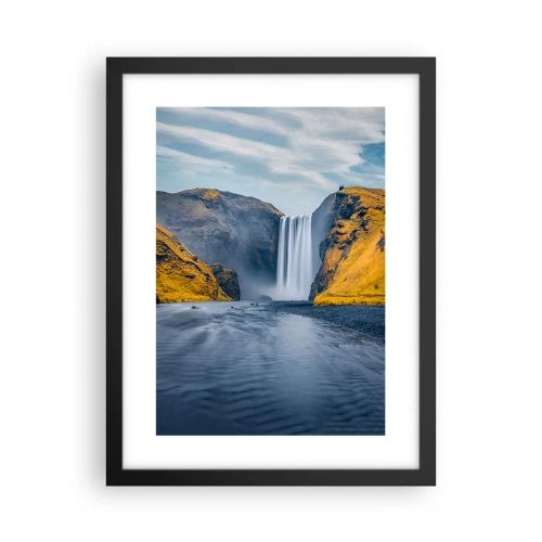 Poster in black frame - Eternal Being, Eternal Movement - 30x40 cm