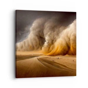 Canvas picture - Rage of the Desert - 30x30 cm
