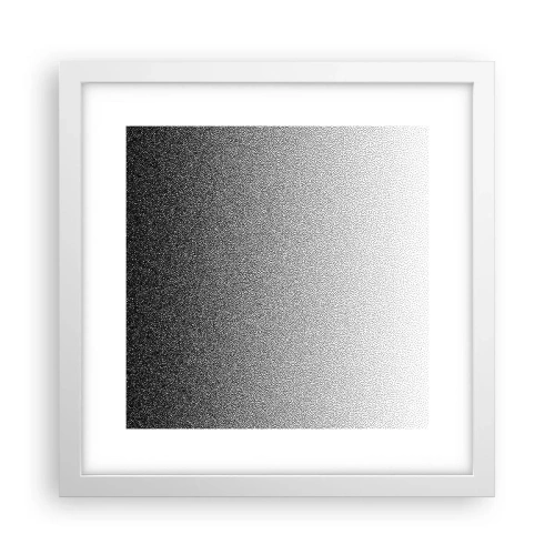 Poster in white frmae - Towards Light - 30x30 cm