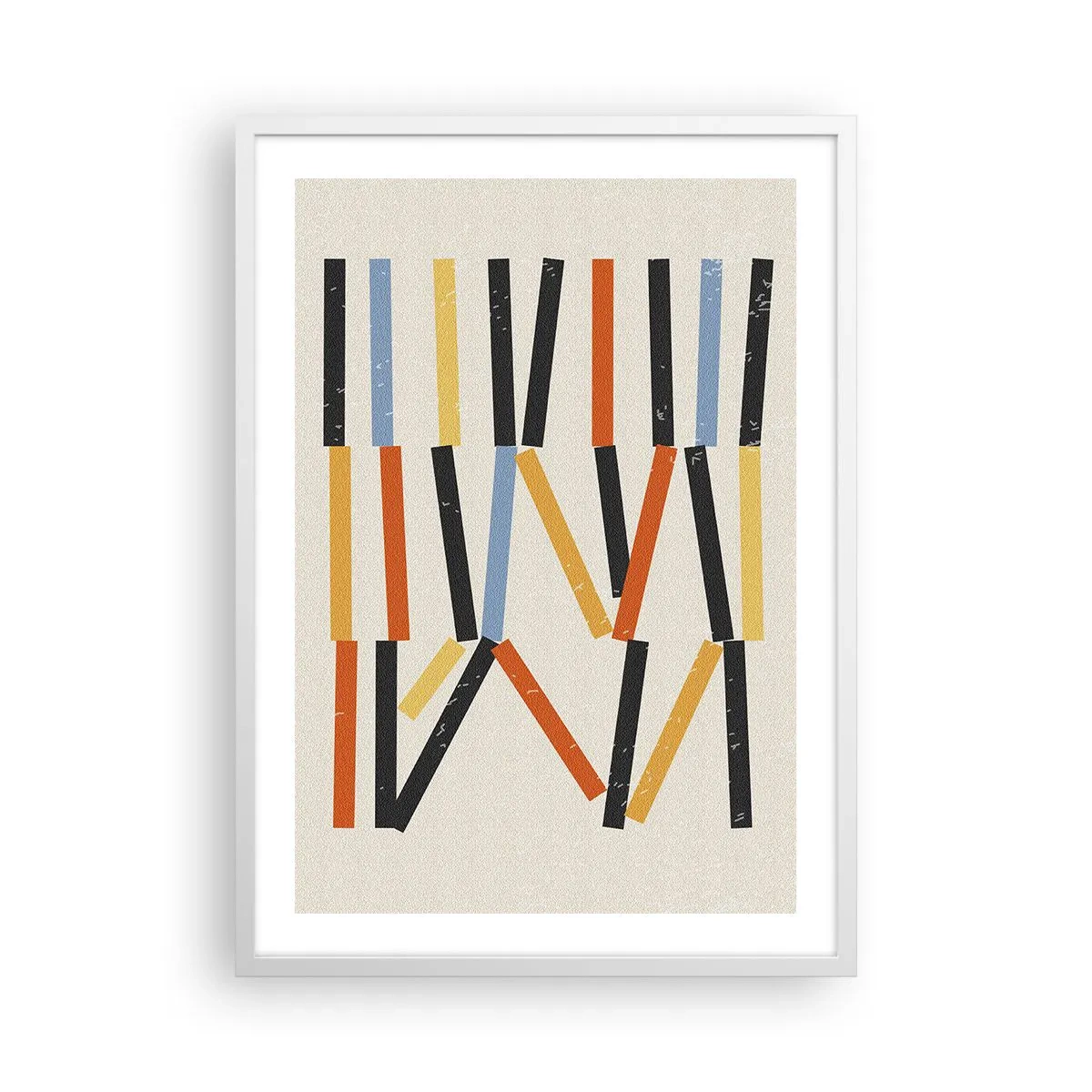 Poster in white frmae - Horizontal Composition - 50x70 cm