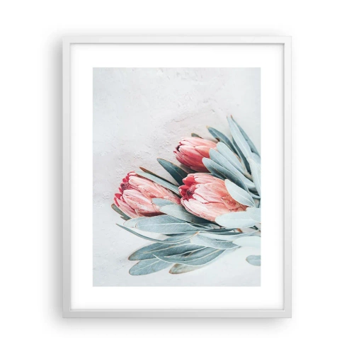 Poster in white frmae - Ashamed of Their Own Beauty - 40x50 cm