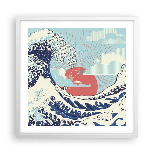 Poster in white frmae - From Japanese Inspirations - 50x50 cm