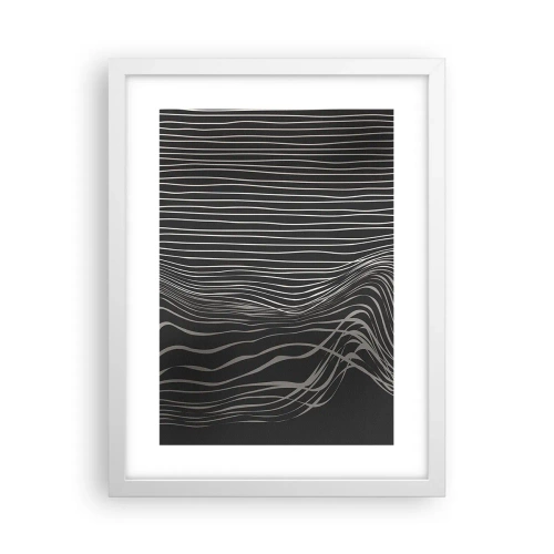 Poster in white frmae - Rhythm and Accent - 30x40 cm