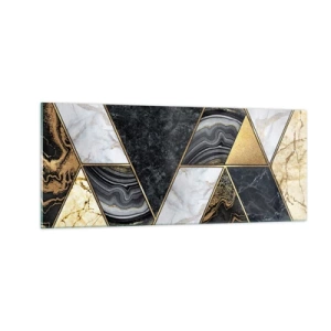 Glass picture - Stone on Stone - 100x40 cm