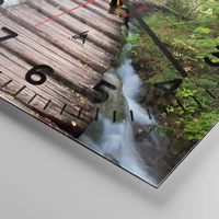 Clock face with numbers