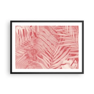 Poster in black frame - Pink Concept - 70x50 cm