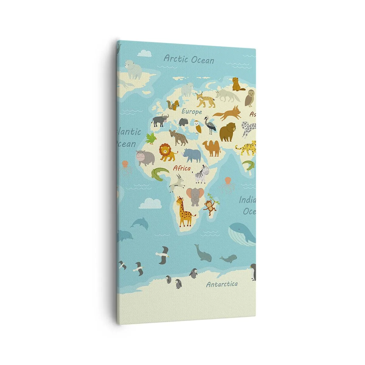 Canvas picture - Good Neighbours - 55x100 cm