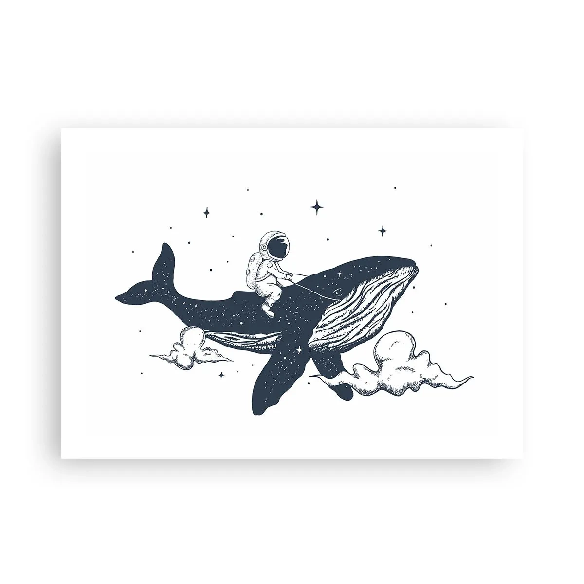 Poster - Space Adventure - 70x50 cm