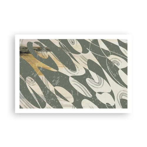 Poster - Rhytmic Abstract - 91x61 cm