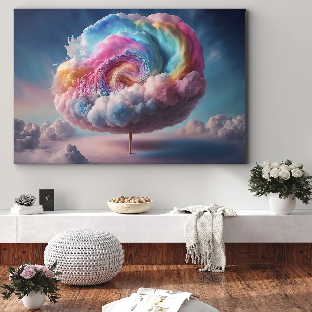 Canvas picture - Dream of a Funfair - 70x50 cm