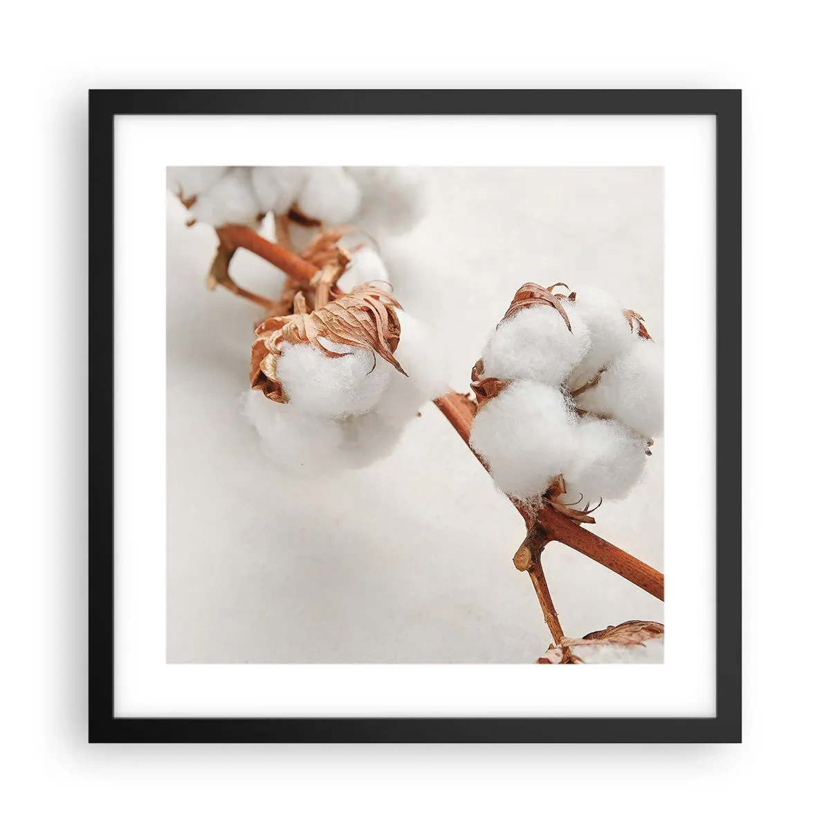 Poster in black frame - Just Cuddle It - 40x40 cm