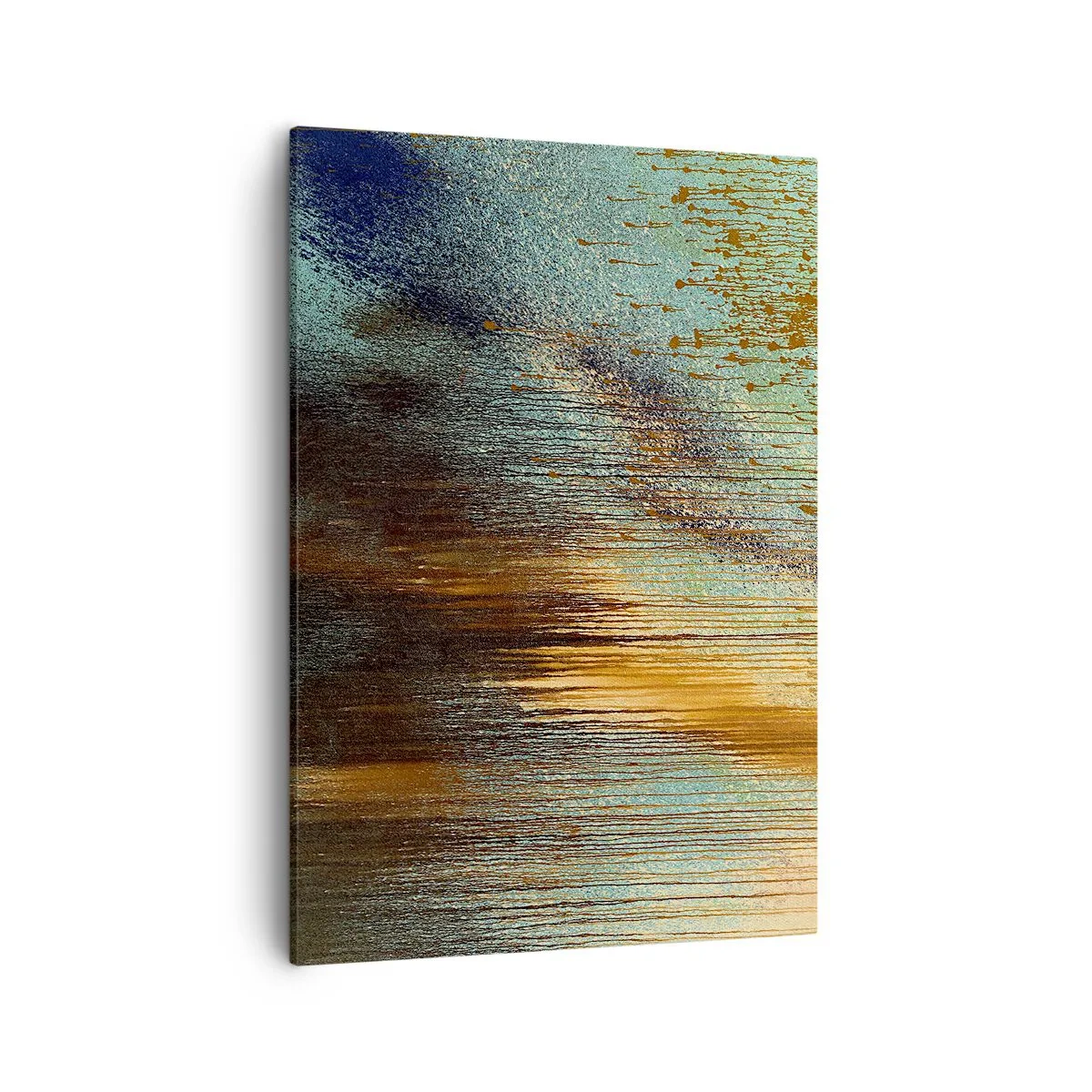 Canvas picture - Non-accidental Colourful Composition - 50x70 cm