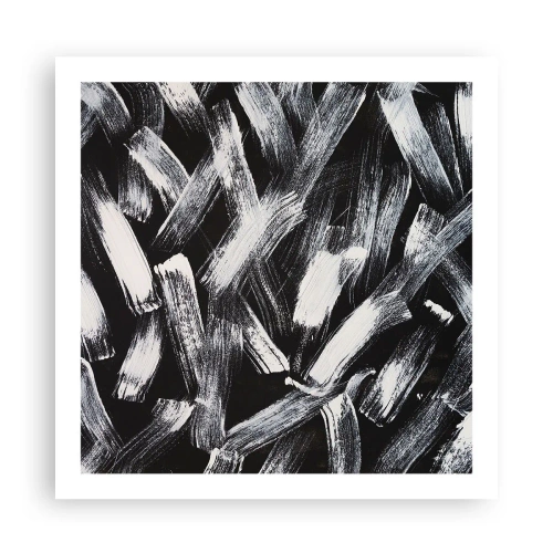 Poster - Abstract in Industrial Spirit - 60x60 cm